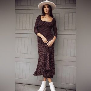 NWT - Free People - It’s Fate Midi Dress